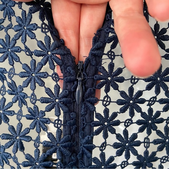 Self-Portrait Long-Sleeve Lace And Ruffle Top size US4 - Picture 8 of 9